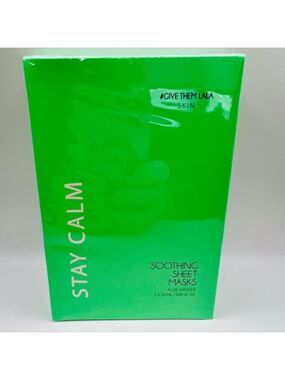 Stay Calm Soothing Sheet Masks by Give Them Lala Skin